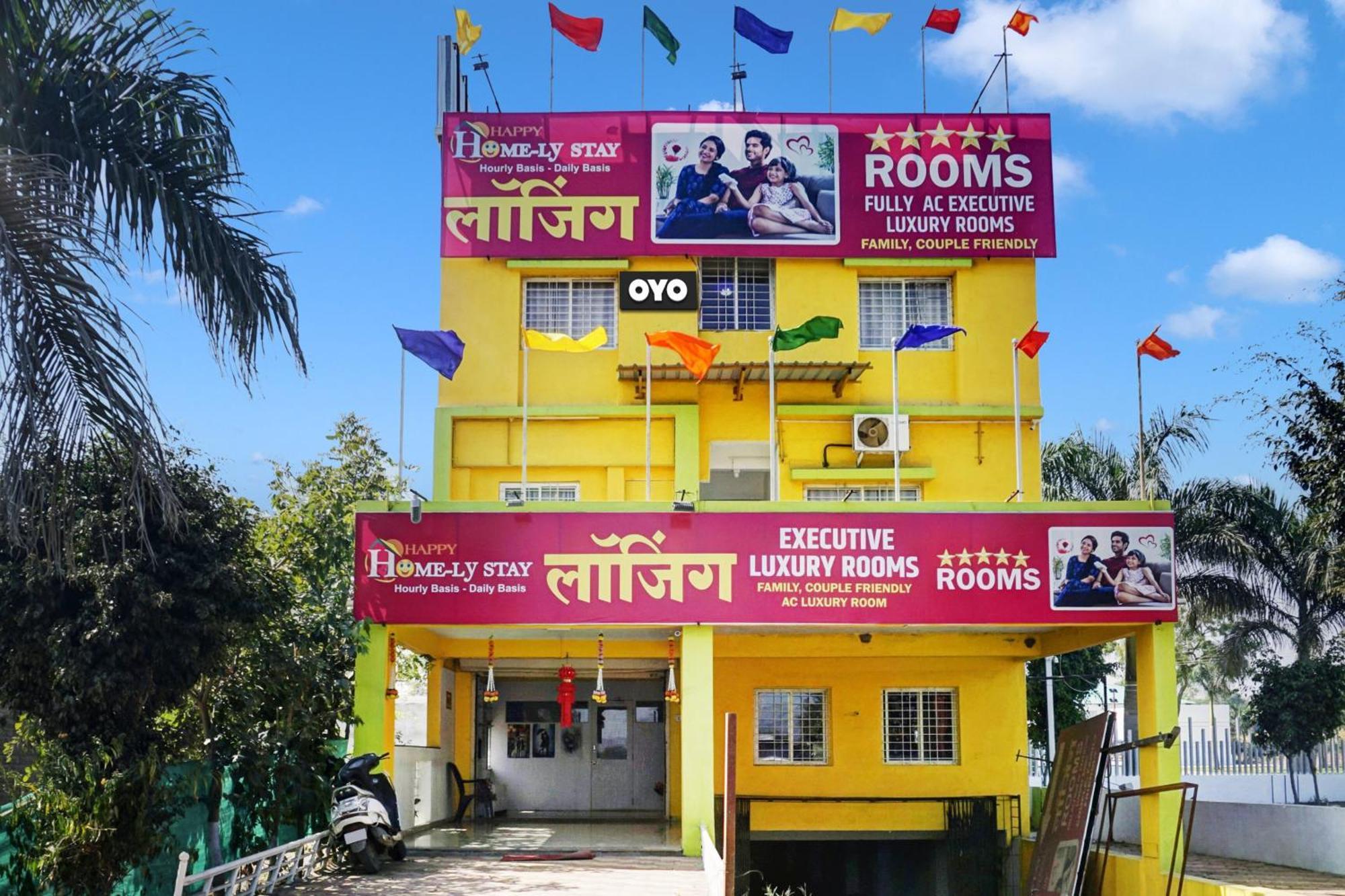 Hotel O Happy Homely Stay Sasvad Экстерьер фото