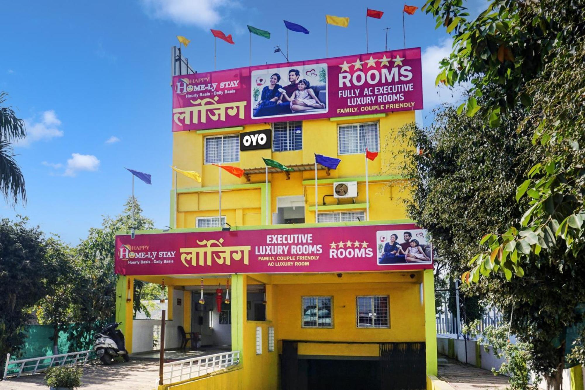 Hotel O Happy Homely Stay Sasvad Экстерьер фото
